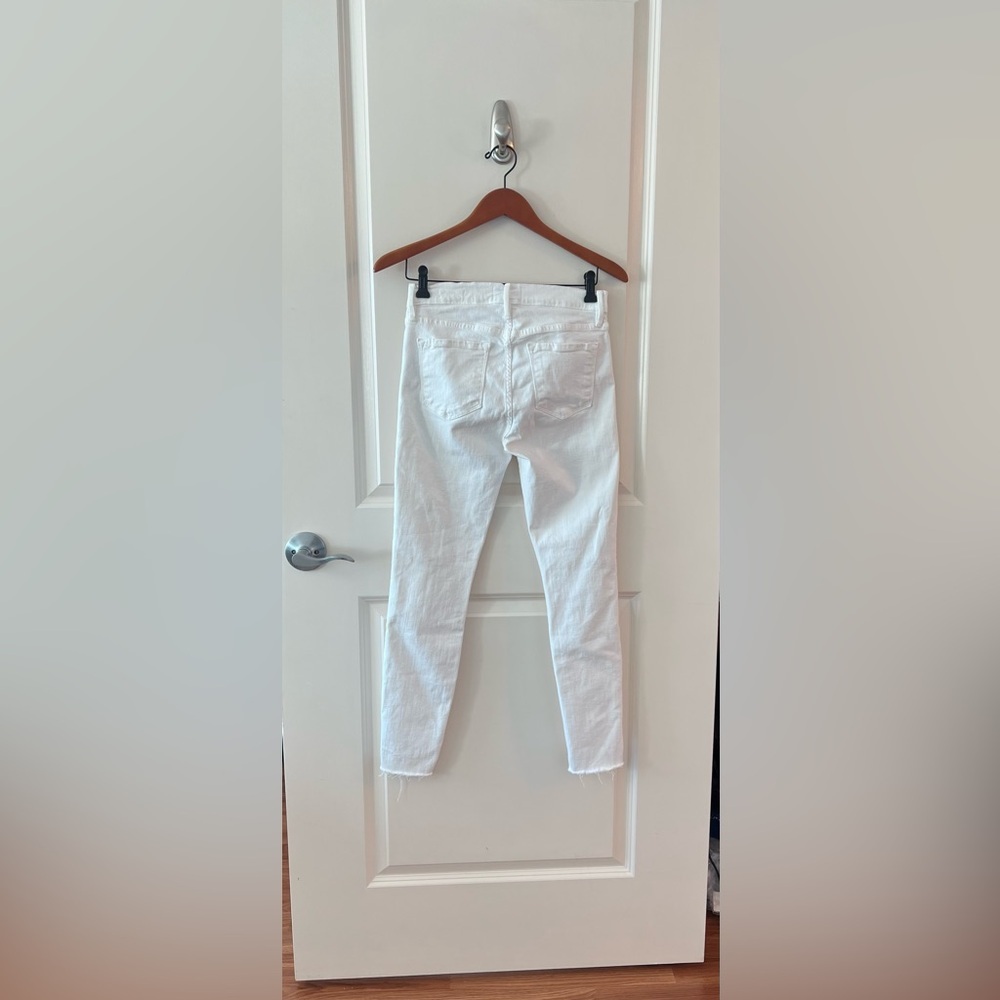FRAME Le Skinny De Jeanne Jean White Women's Size 27 - Picture 8 of 14